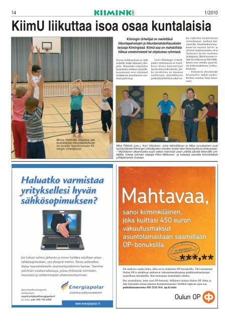 Lasten MINIMARATON la 29.5 - PudasjÃ¤rvi-lehti ja VKK-Media Oy