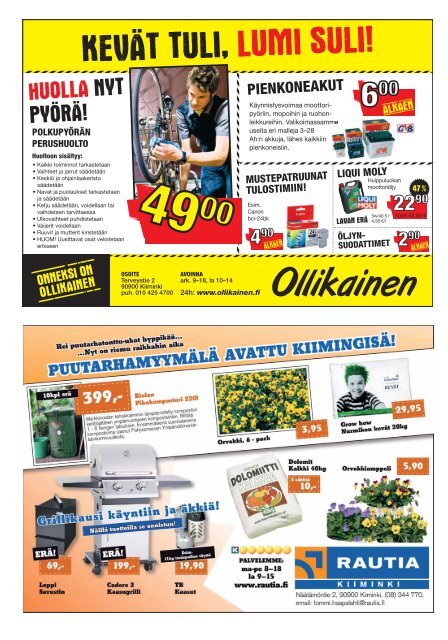 Lasten MINIMARATON la 29.5 - PudasjÃ¤rvi-lehti ja VKK-Media Oy