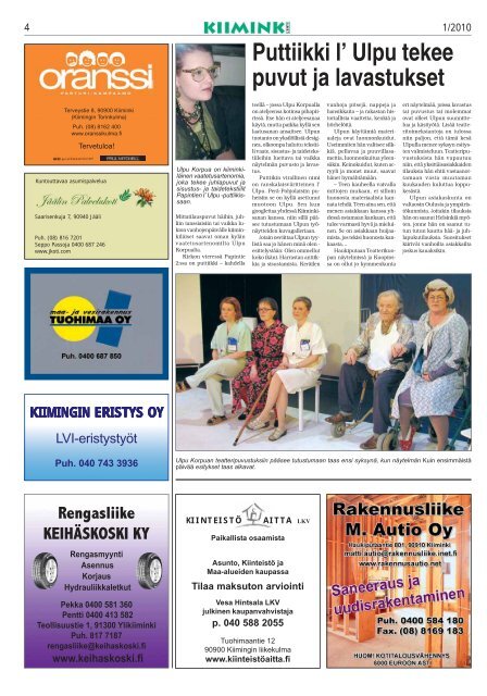 Lasten MINIMARATON la 29.5 - PudasjÃ¤rvi-lehti ja VKK-Media Oy