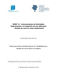 NCRF 14 â Empresariais e os i - Estudo de caso n â ConcentraÃ§Ãµes ...