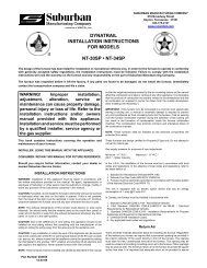 dynatrail installation instructions for models nt-30sp â¢ nt-34sp