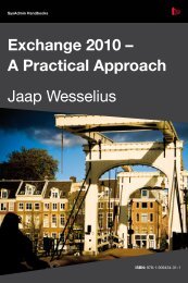 Exchange 2010 â A Practical Approach Jaap Wesselius