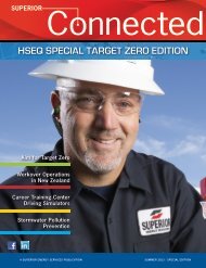 HSEQ SPECIAL TARGET ZERO EDITION - Superior Energy Services