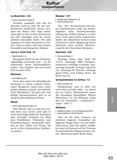 Fibel 2005 als PDF (3.0 MB) - StuRa - TU Chemnitz