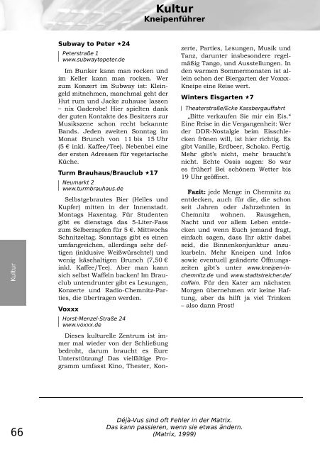 Fibel 2005 als PDF (3.0 MB) - StuRa - TU Chemnitz