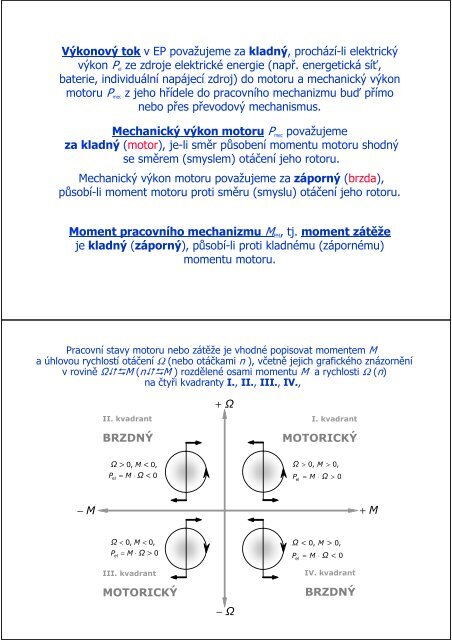 ZÃ¡klady mechaniky a kinematiky el. pohonÅ¯ (prezentace v pdf)