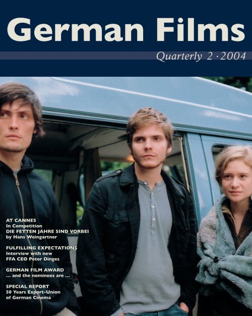 Quarterly_cover 2_04:Quarterly_cover 2_04 - german films