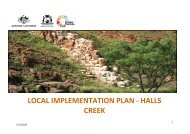 halls creek - Department of Families, Housing, Community Services