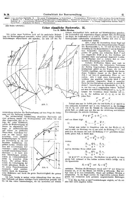 011. Zentralblatt der Bauverwaltung XXII. 1902, Nr. 10= S. 61-64