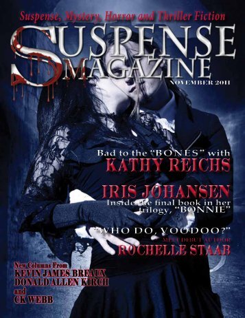 Kathy Reichs IrIs Johansen - Suspense Magazine