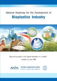Bioplastics Road Map