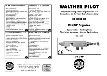 PILOT Signier 20 360 - Wagner