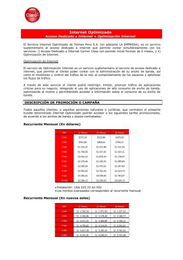 Marketing Brief Personalizado - Claro