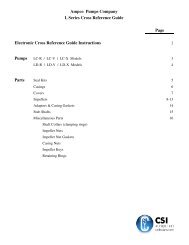 LC/LD Cross Reference - Ampco Pumps Company