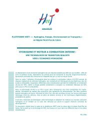 HYDROGENE ET MOTEUR A COMBUSTION INTERNE : - Althytude