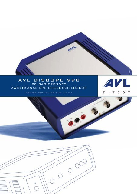 AVL DiScope 990 Produktfolder - AVL DiTEST