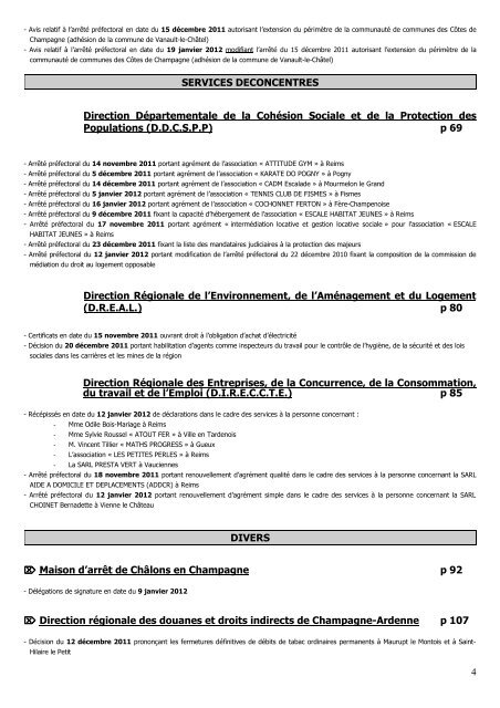 Recueil 1ter-2012 du 24 janvier.pdf - PrÃ©fecture de la Marne