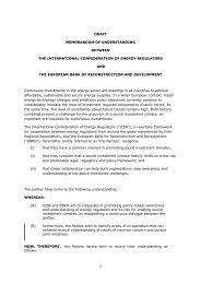 1 draft memorandum of understanding between the ... - AFUR