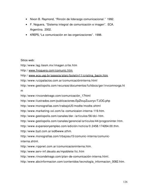 propuesta de plan de comunicacion institucional - DSpace ...