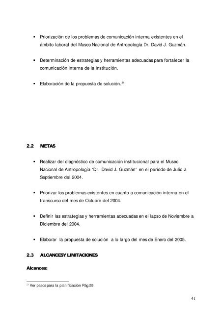 propuesta de plan de comunicacion institucional - DSpace ...