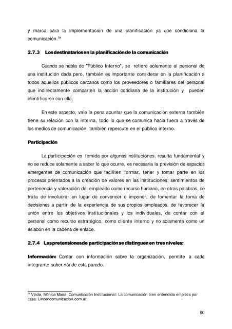 propuesta de plan de comunicacion institucional - DSpace ...