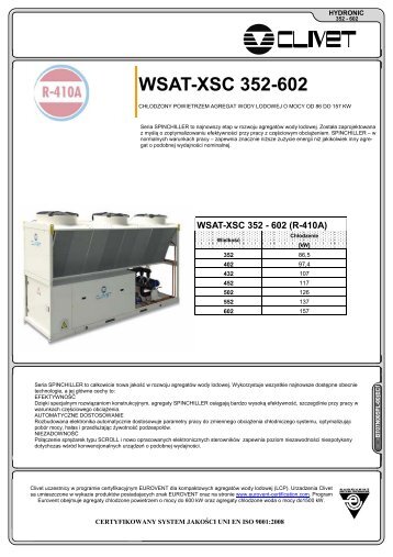 WSAT-XSC 352-602 - Clima-Comfort