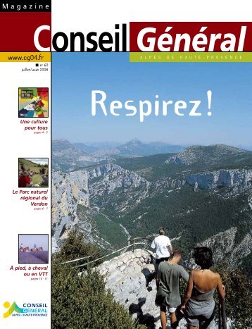 Une culture pour tous - Conseil GÃ©nÃ©ral des Alpes de Haute Provence