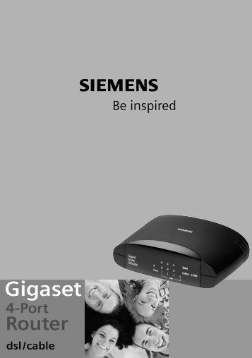 Configuring the Gigaset Router