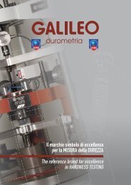 GALILEO primary hardness standardizing machines - EN / Hahn+Kolb