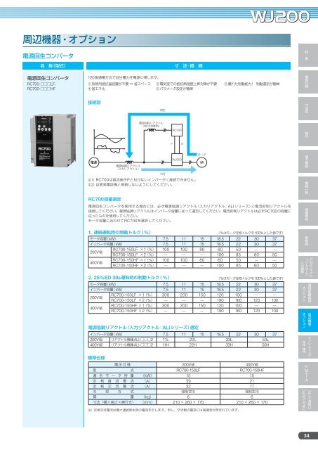 WJ200シリーズ - 株式会社 日立産機システム