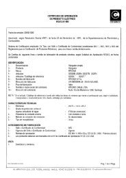 certificado de aprobaciÃ³n de producto electrico n92512-01 ... - BTicino