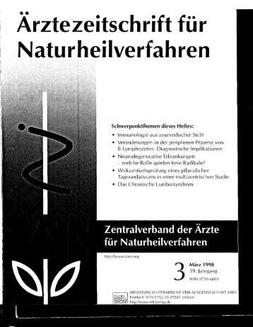 Gesamte Ausgabe runterladen - Zentralverband der Ãrzte fÃ¼r ...