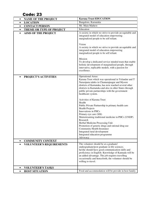 ICDE-INDIA - ICYE