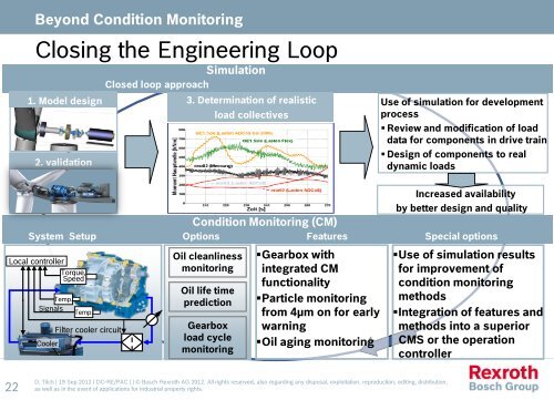 Holistic Condition Monitoring for Wind Turbines - Bosch Rexroth