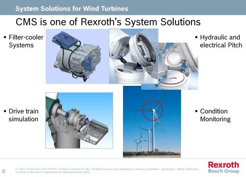 Holistic Condition Monitoring for Wind Turbines - Bosch Rexroth