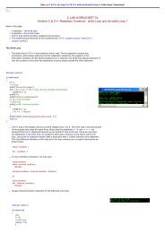 The while and do-while Loop 1 - Tenouk C & C++