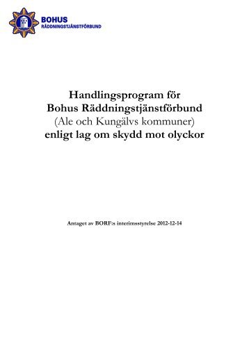 VÃ¥rt nya handlingsprogram hittar hÃ¤r pdf 1 Mb - KungÃ¤lv