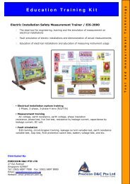 Education Training Kit - Precicon D&C Pte Ltd