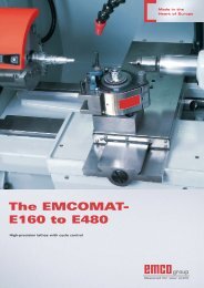 The EMCOMAT- E160 to E480