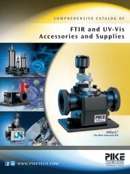 FTIR and UV-Vis Accessories and Supplies - Hellma Analytics