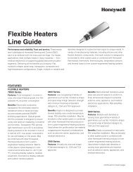 Flexible Heaters line Guide