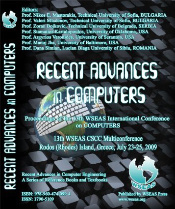 Recent Advances in Computers - Wseas.us