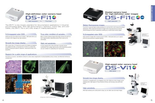 Digital Cameras for Microscopy
