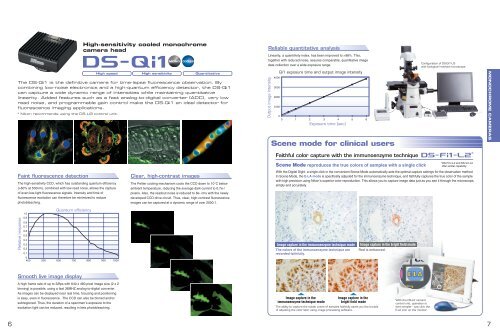 Digital Cameras for Microscopy