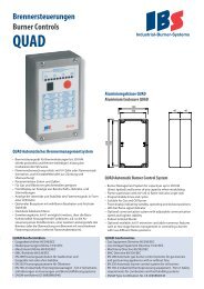 Brennersteuerungen Burner Controls QUAD