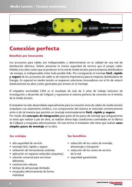 Compax Flyer - Cellpack Electrical Products