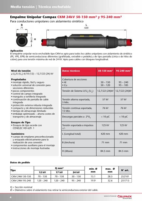 Compax Flyer - Cellpack Electrical Products