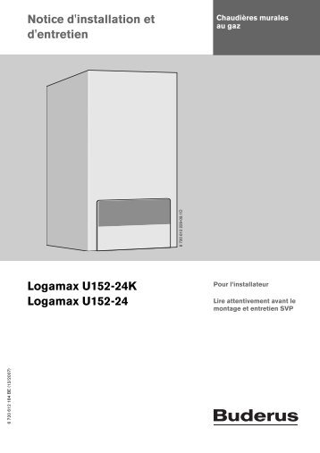 Logamax U152-24K Logamax U152-24
