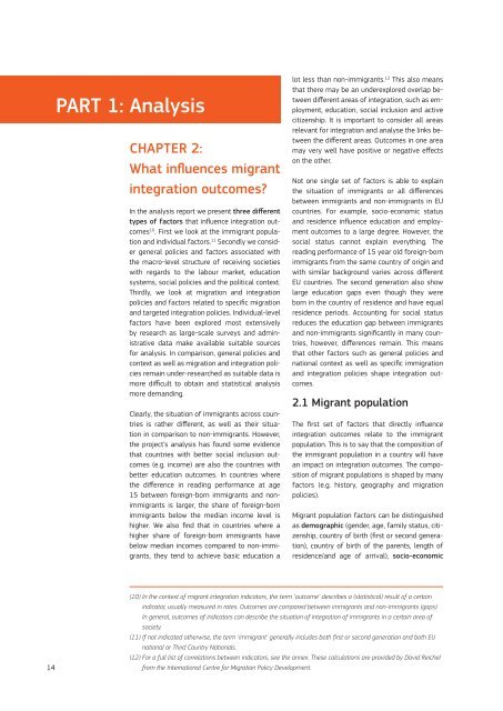 Using EU Indicators of Immigrant Integration - European ...
