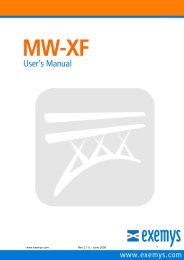 Manual MW-XF - Omni Instruments